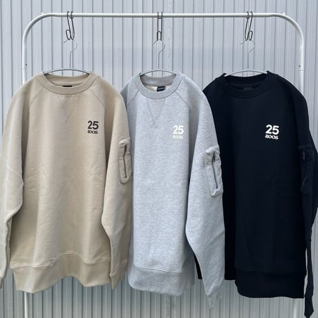 RUFFLOG x ZOOS- Heavy Weight ZOOS Crewneck Black