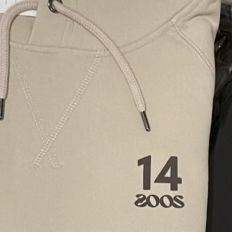 RUFFLOG x ZOOS- Heavy Weight ZOOS Hoodie Beige