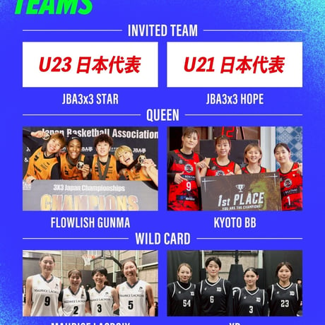 Q.O.Q.3x3 U22 FUTURE TICKET