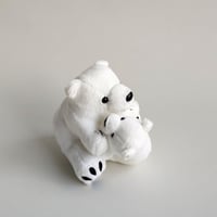 ホッキョクグマ　親子マグネット