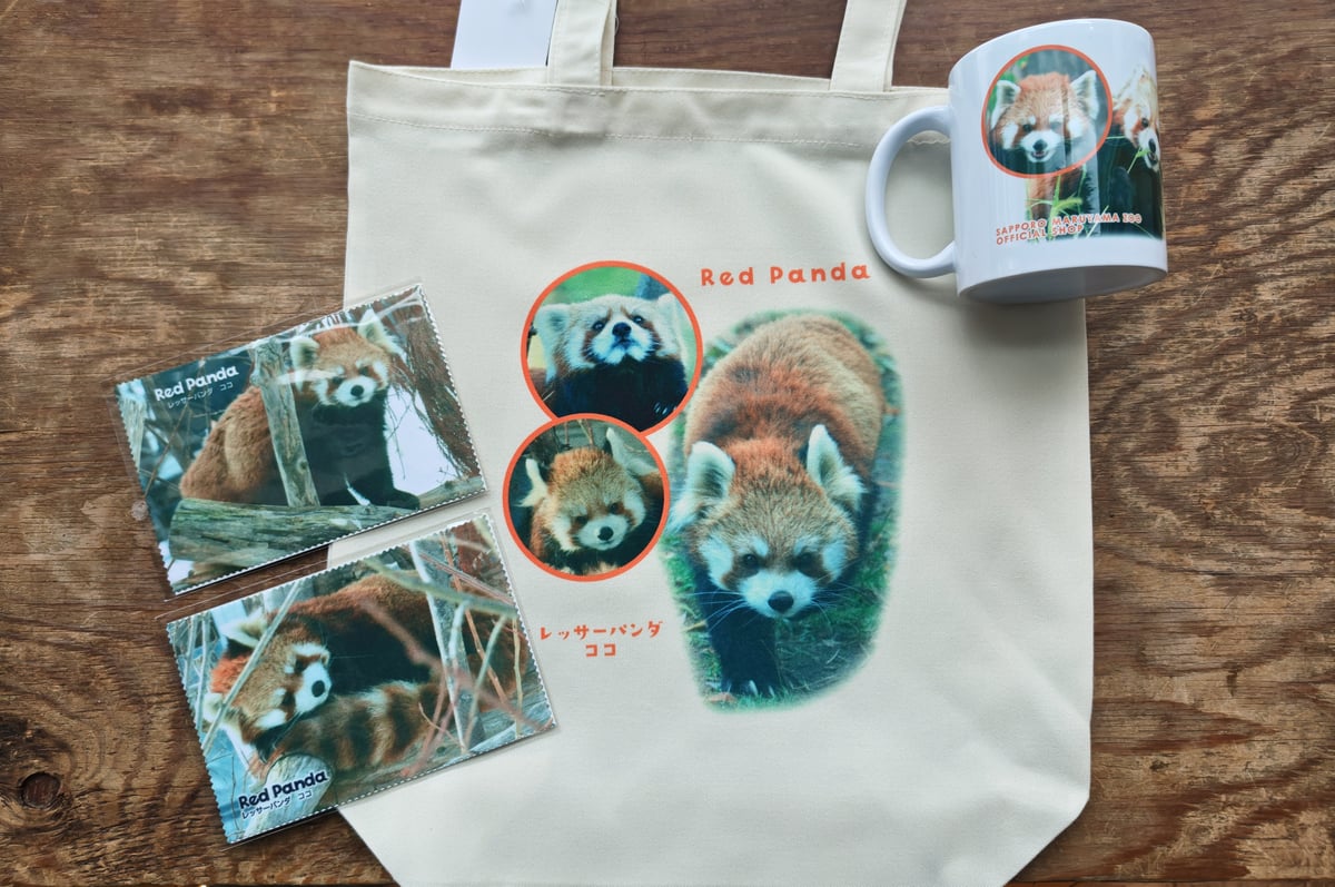 レッサーパンダ ココ 追悼グッズの受注開始 | 円山動物園オフィシャル