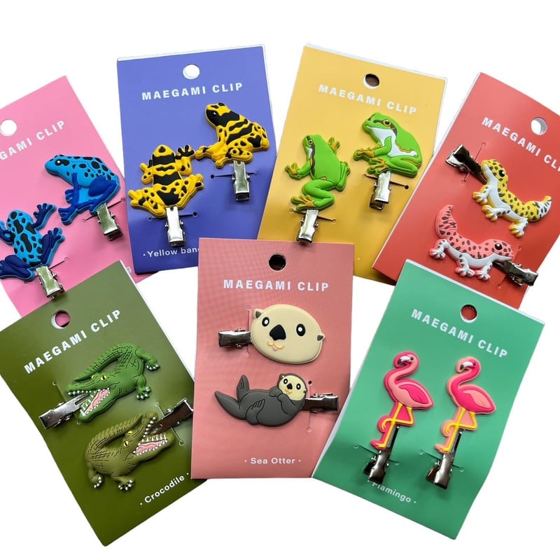 アニマル前髪クリップ㉗～㉝ | 円山動物園オフィシャルショップ