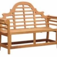 チーク材ファニチャー　Marlboloマルボロベンチ120cm （2人掛け）