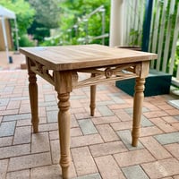 【ガーデンセンター】チーク材ファニチャーマラッカテーブル