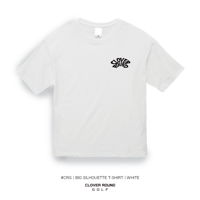 #CRG | BIG SILHOUETTE T-SHIRT | WHITE