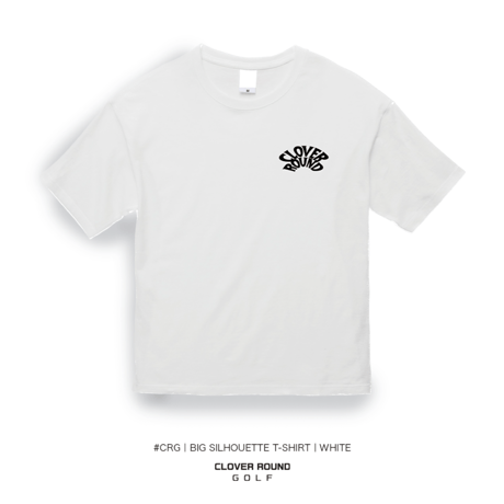 #CRG | BIG SILHOUETTE T-SHIRT | WHITE