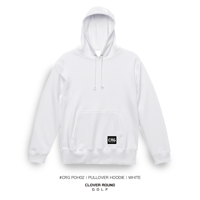 #CRG POH02 | PULLOVER HOODIE | WHITE