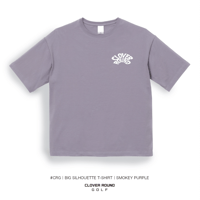 #CRG | BIG SILHOUETTE T-SHIRT | SMOKEY PURPLE
