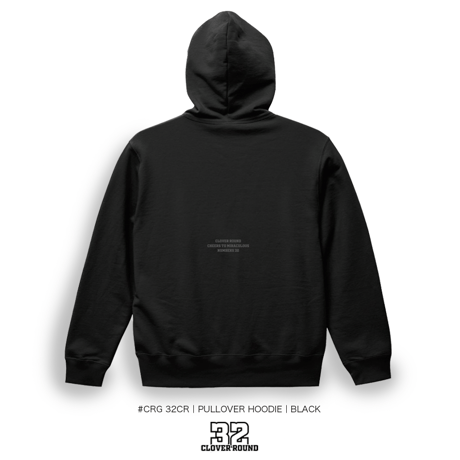 #CRG32CR | PULLOVER HOODIE | BLACK