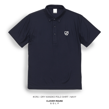 #CRG | DRY KANOKO POLO SHIRT | NAVY
