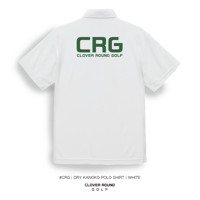 #CRG | DRY KANOKO POLO SHIRT | WHITE
