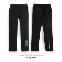 #CRG DJP03|DRYSTRETCH PANTS|BLACK