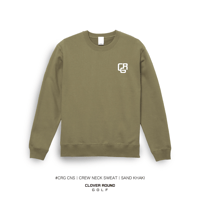 #CRG CNS| CREWNECKSWEAT | SAND KHAKI