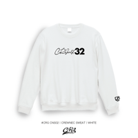 #CRG CNS02| CREWNECKSWEAT | WHITE