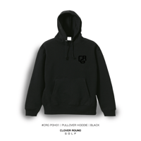 #CRG POH01 | PULLOVER HOODIE | BLACK