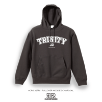 #CRG32TRI | PULLOVER HOODIE | CHARCOAL