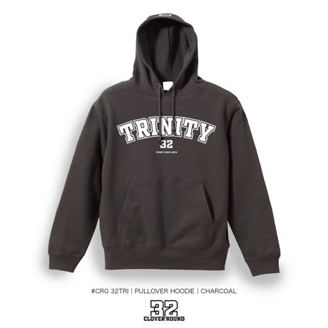 #CRG32TRI | PULLOVER HOODIE | CHARCOAL
