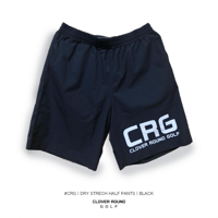 #CRG | DRY STRECH HALF PANTS | BLACK