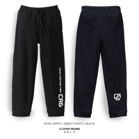 #CRG SWP01 | SWEAT PANTS|BLACK