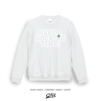 #CRG CNS03| CREWNECKSWEAT | WHITE