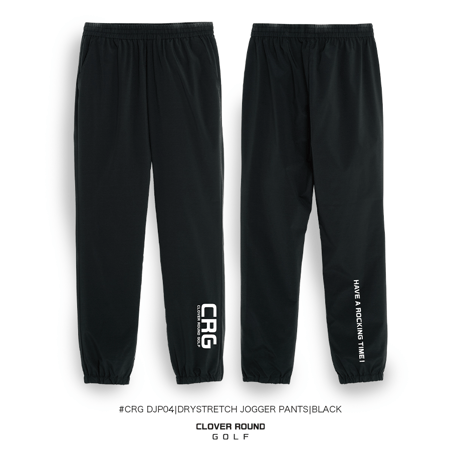 #CRG DJP04|DRYSTRETCH JOGGER PANTS|BLACK