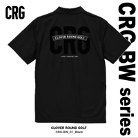 #CRG BW01 | DRY KANOKO POLO SHIRT | BLACK