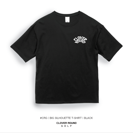 #CRG | BIG SILHOUETTE T-SHIRT | BLACK