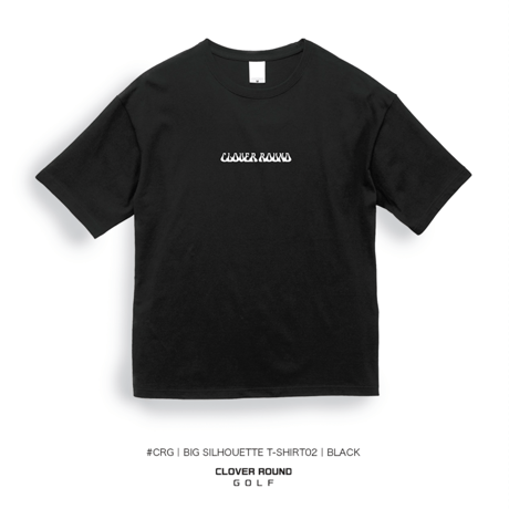#CRG | BIG SILHOUETTE T-SHIRT02 | BLACK