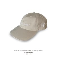 #CRG-NH-LC-01｜ KEEP IT REAL ! LOW CAP｜BEIGE