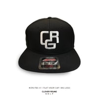 #CRG FBC 01｜FLAT VISOR CAP｜BIG LOGO