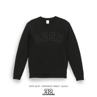 #CRG32CR | CREWNECKSWEAT | BLACK