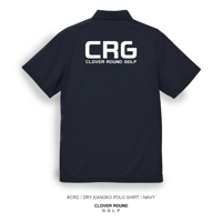 #CRG | DRY KANOKO POLO SHIRT | NAVY