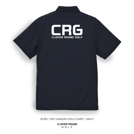 #CRG | DRY KANOKO POLO SHIRT | NAVY