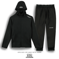 #CRG 32CR｜DRY SWEAT SETUP｜BLACK
