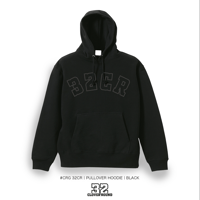 #CRG32CR | PULLOVER HOODIE | BLACK