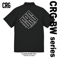 #CRG BW04 | DRY KANOKO POLO SHIRT | BLACK