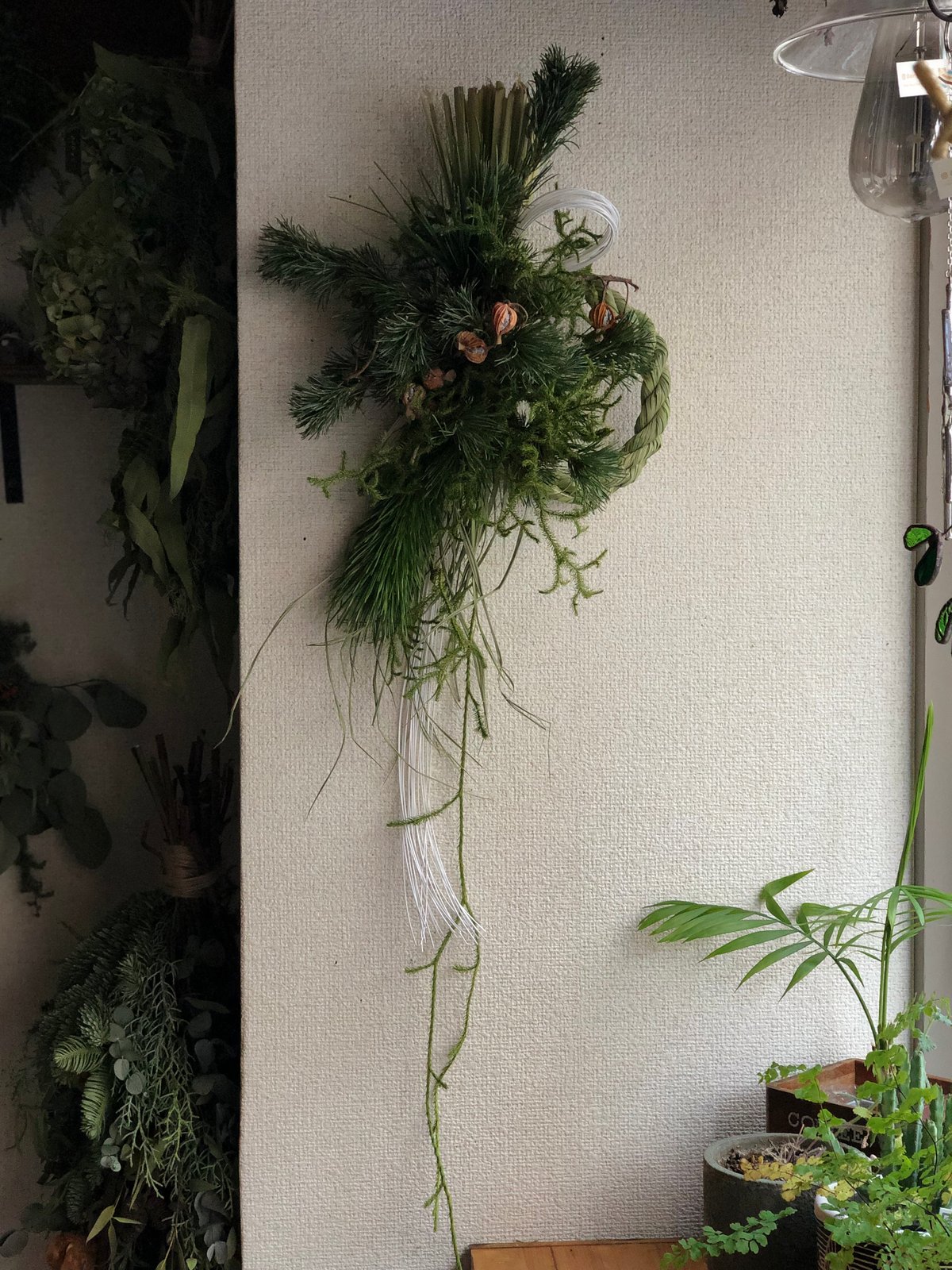 宮島五葉松のお正月飾り | botanical driedflower works