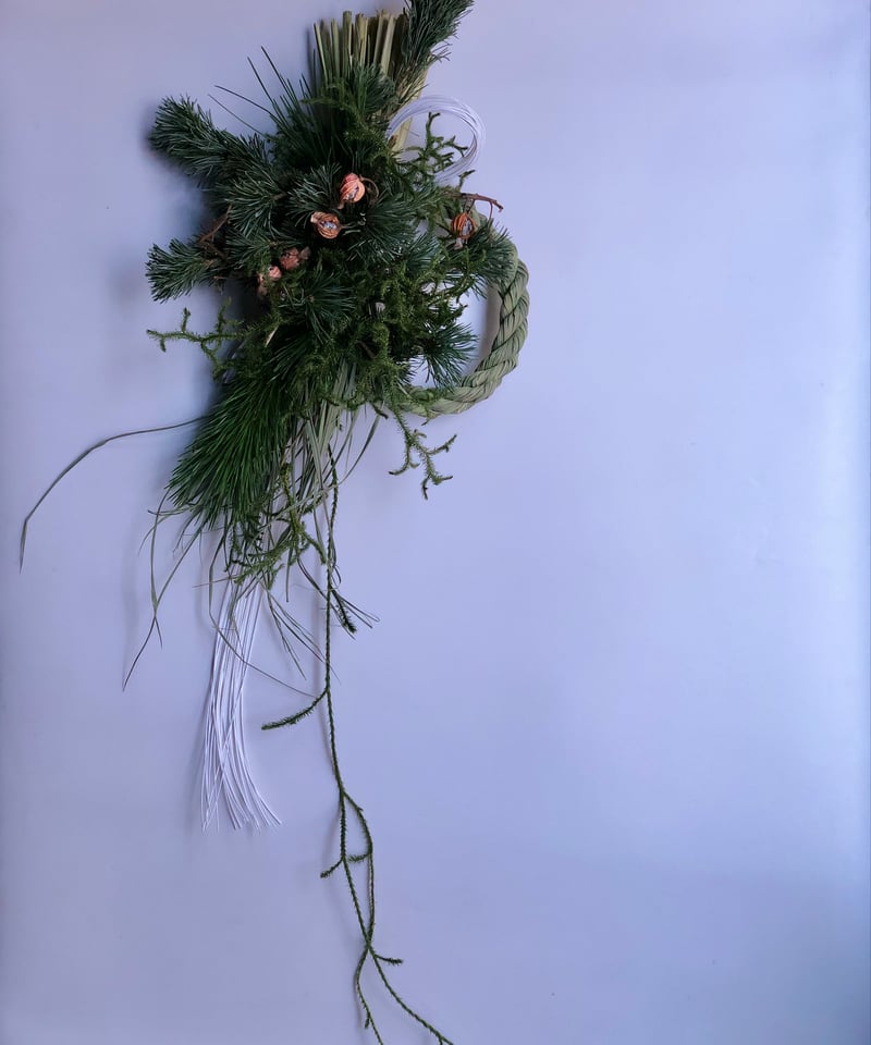 宮島五葉松のお正月飾り | botanical driedflower works