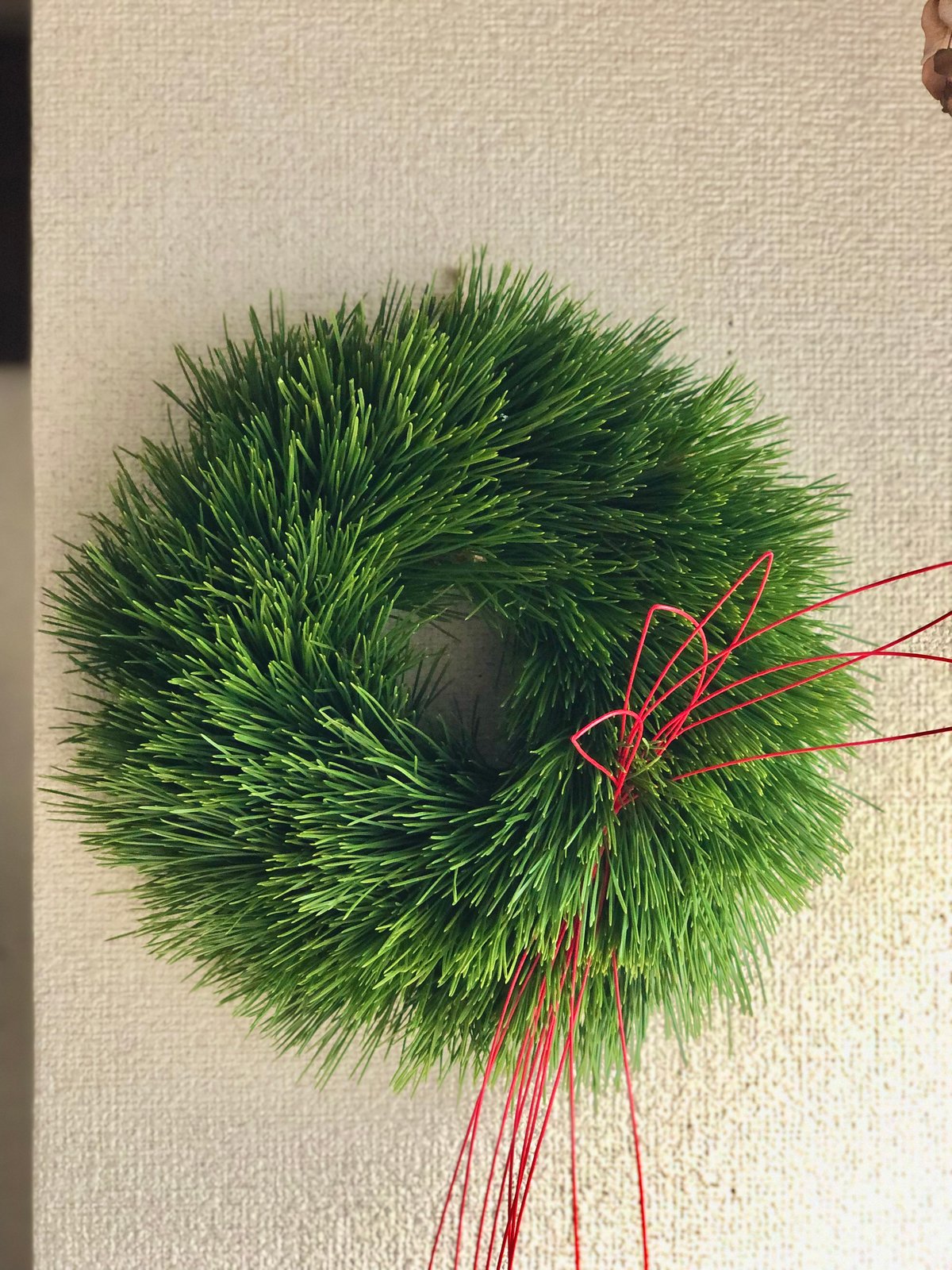 松の新春リース | botanical driedflower works