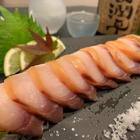 【串間市】漢魂　かんぱち熟成スモークセット（カンパチスライス40g×5P）