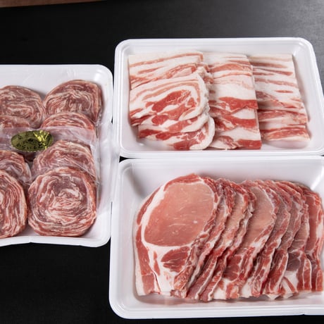 【小林市】からいもどん　黒豚BBQセット　約1.5㎏