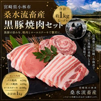 【小林市】宮崎黒豚の旨みを味わう、贅沢焼肉セット【小林市】