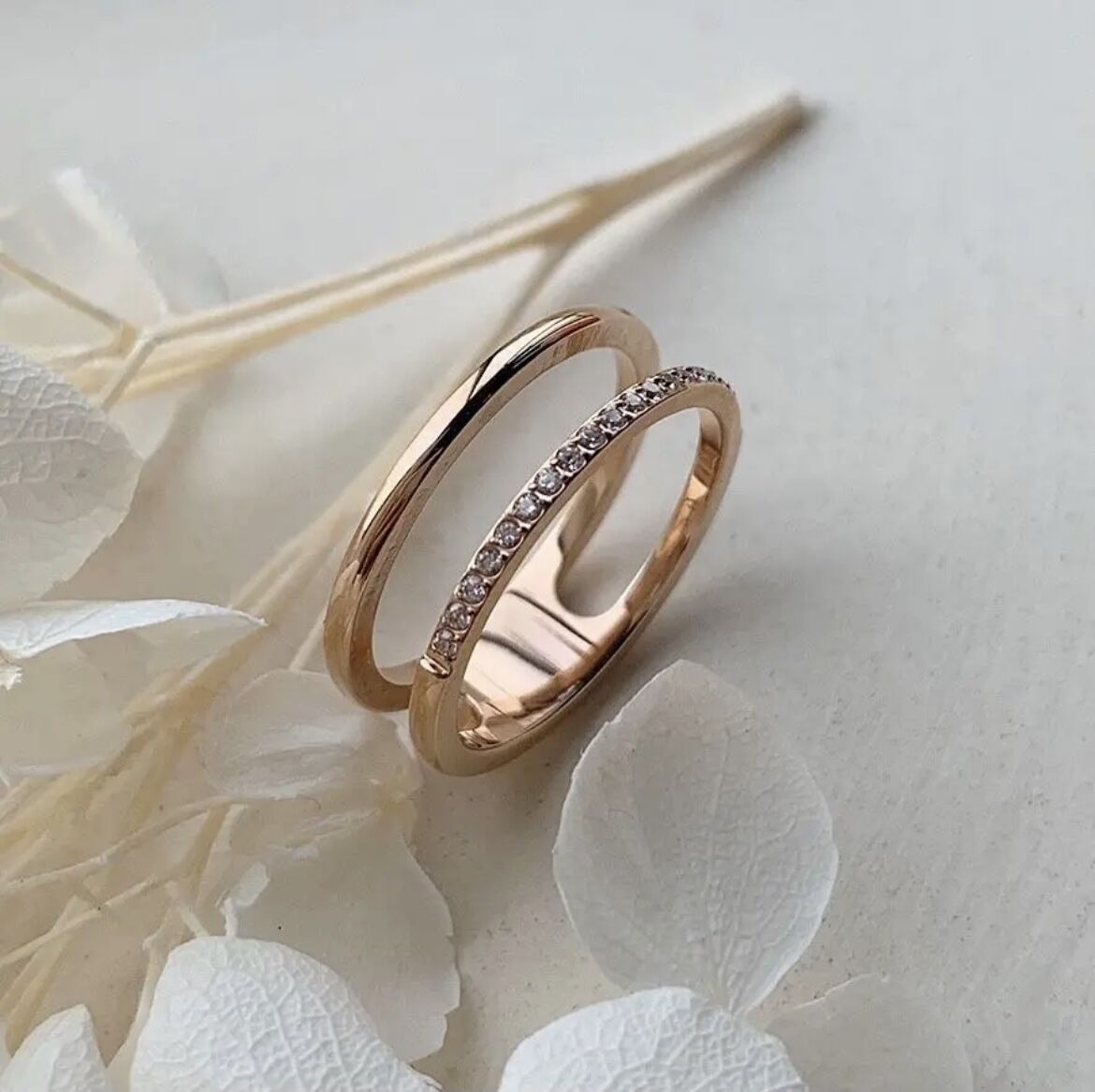 2連ハーフエタニティリング | Heimy Accesories 2連ハーフエタニティリング | Heimy Accesories