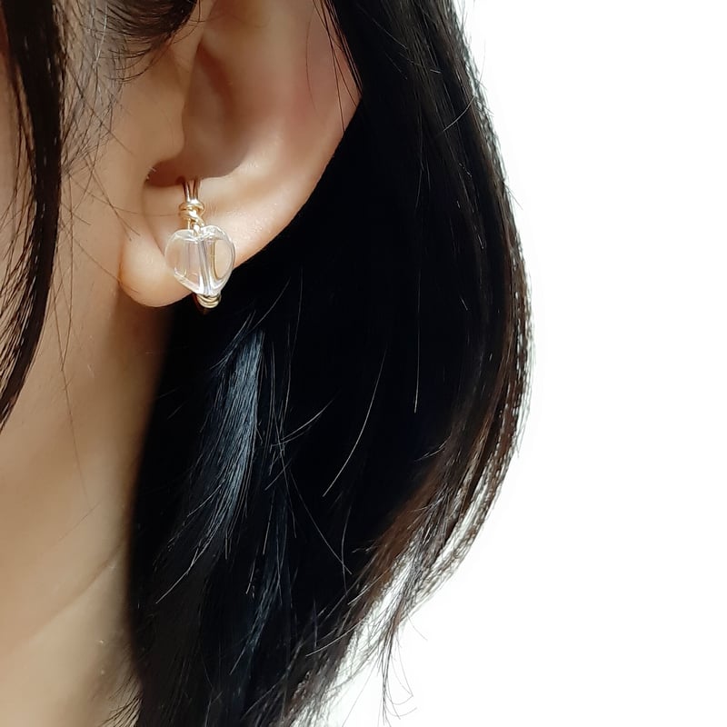 cafca ハートピアス　イヤーカフ(片耳) cafca ハートピアス イヤーカフ(片耳) 【公式通販】