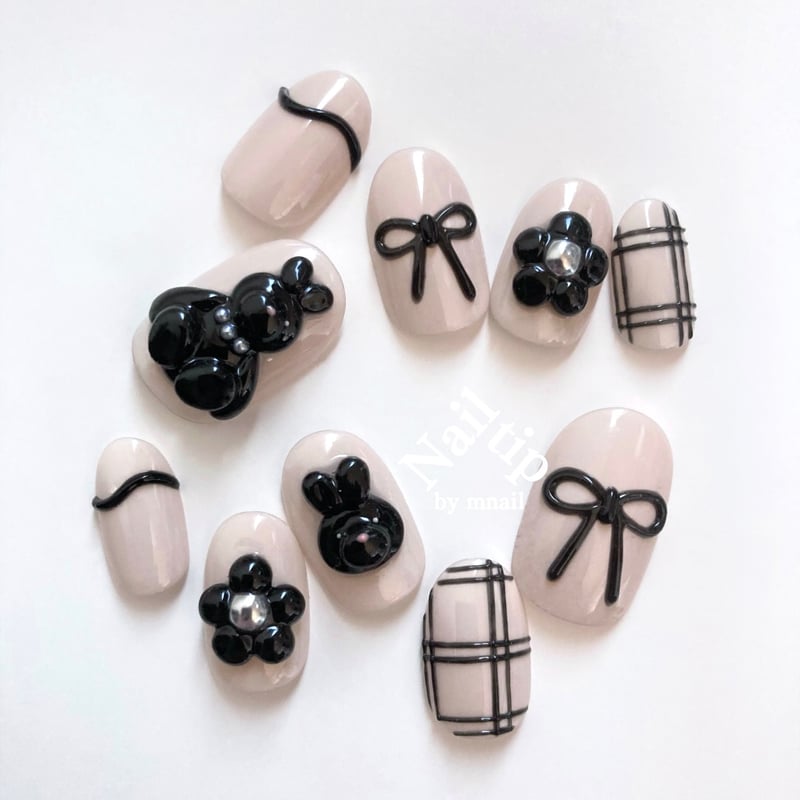 受注制作】ネイルチップ 087 | Nailtip by mnail 