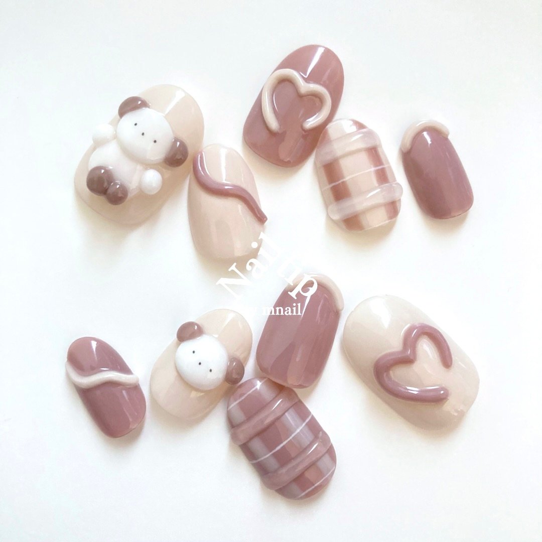 受注制作】ネイルチップ 074 | Nailtip by mnail