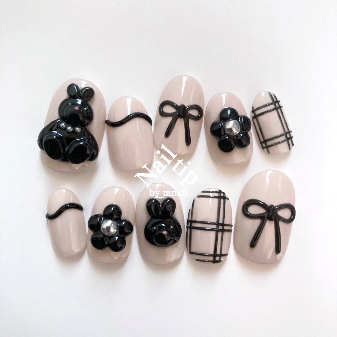 受注制作】ネイルチップ 087 | Nailtip by mnail