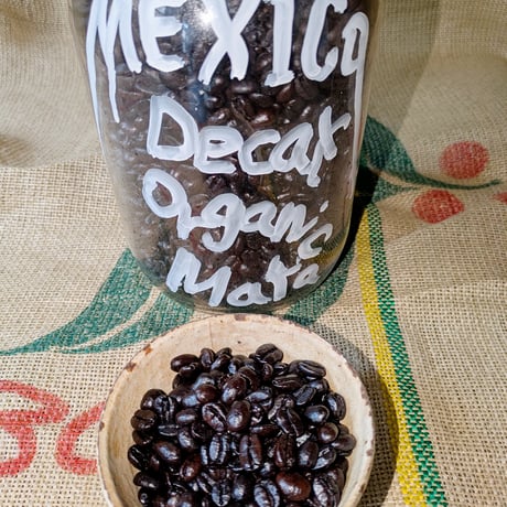 メキシコ　マヤ インディゴ デカフェ　オーガニック（深煎り）