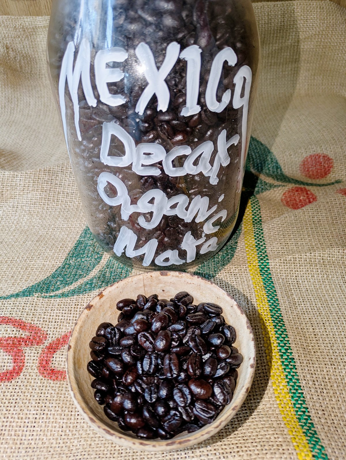 メキシコ マヤ インディゴ デカフェ オーガニック（深煎り