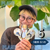 花森家プラントメモリーカード　3点セット 各5枚